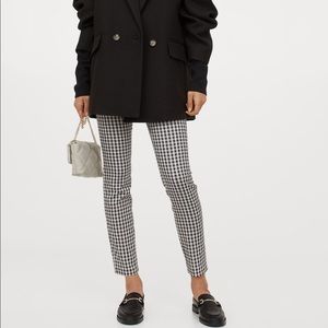 H&M checkered pants